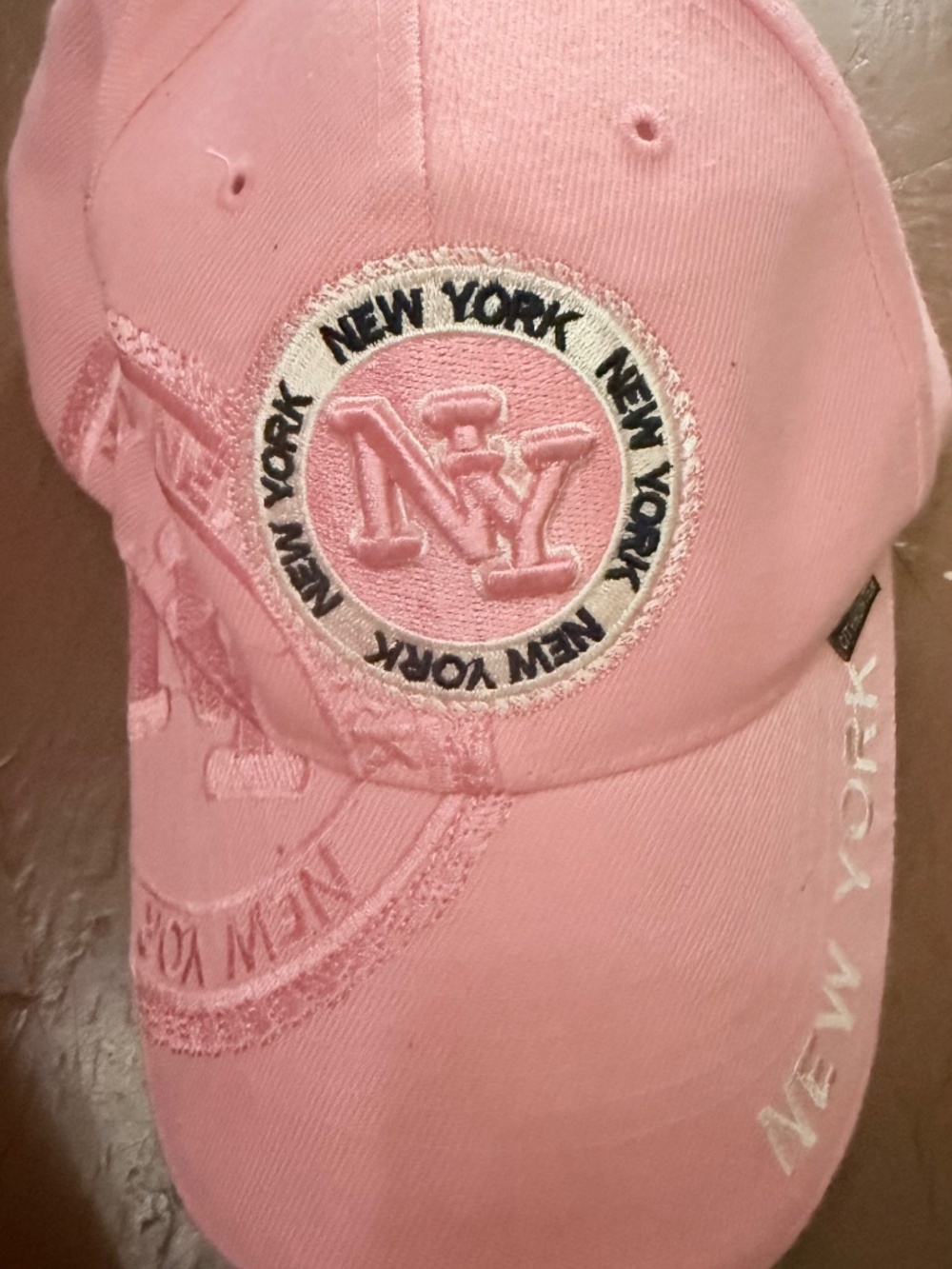 City Hunter Pink NY Hat.